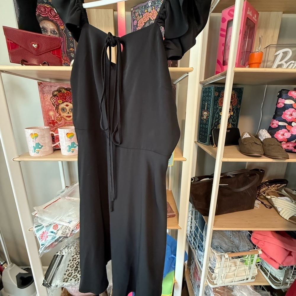 CeCe Black Sleeveless dress NWT size 8